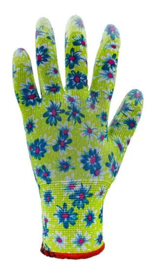 Top PU Flower mártott védőkesztyű termék fő termékképe