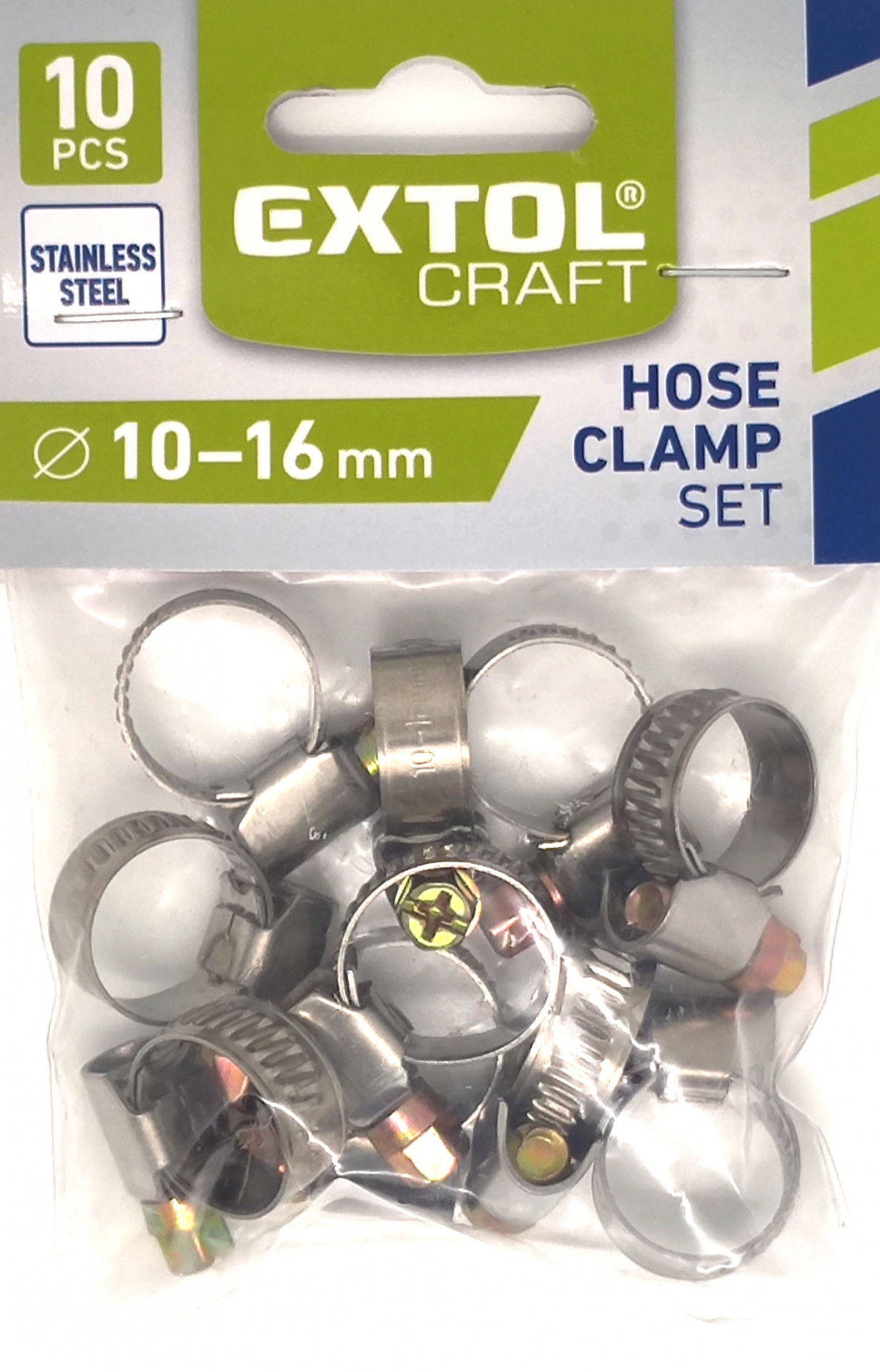 Extol Craft Csőbilincs horgonyzott; 10-16mm; 10db/cs termék fő termékképe