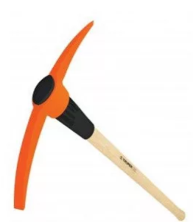 Truper csákány nyéllel 2,2kg TP-5MX hegyes- lap 15955 termék fő termékképe