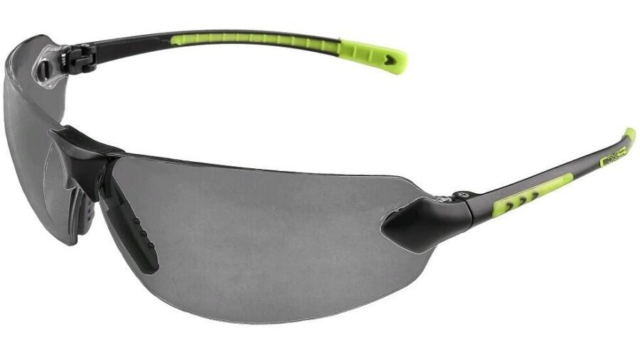 CXS FOSSA füstszínű szemüveg állítható szárral fekete/zöld termék fő termékképe