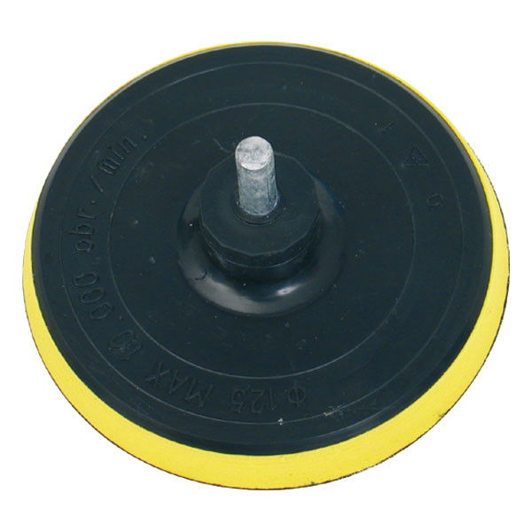 Extol Craft  gumitányér fúrógéphez; 125mm tépőzáras, befogás: 8mm termék fő termékképe