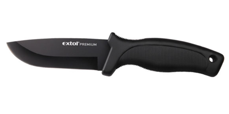 Extol Premium vadász- és túrakés, 2CR13 rozsdamentes acél penge termék fő termékképe