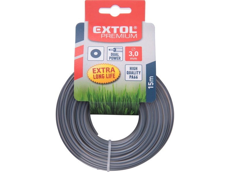Extol Premium damil szegélynyíró géphez 2,0 mm, 15m termék fő termékképe