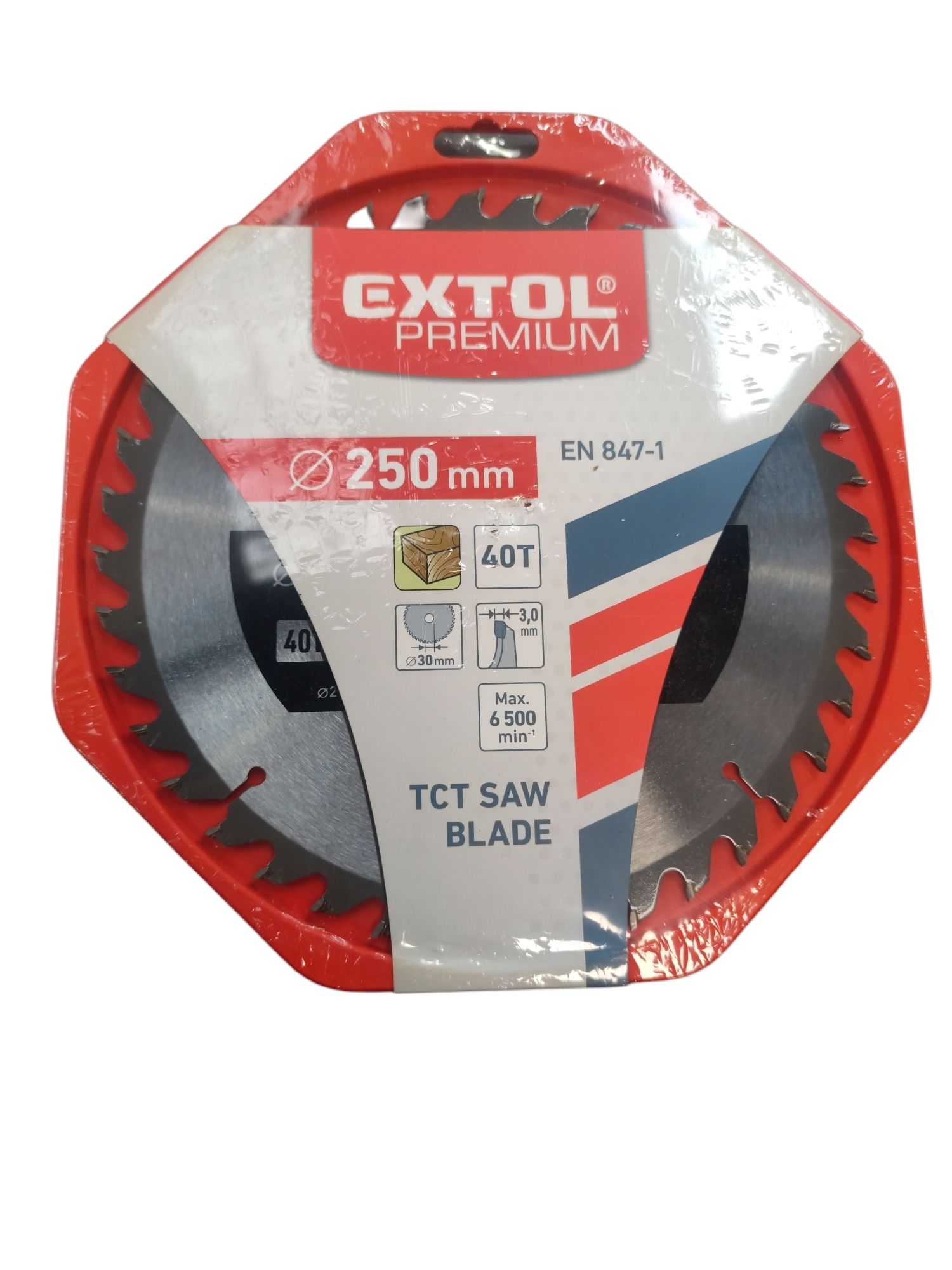 Extol Premium Körfűrészlap keményfémlapkás 250x30mm 8803241 termék fő termékképe