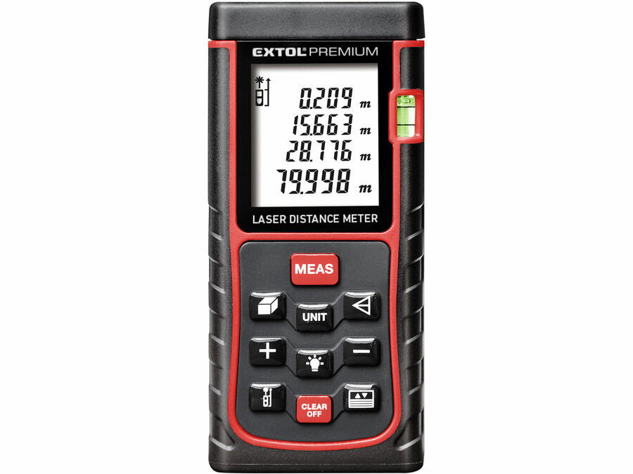 Extol Premium Digitális lézeres távolságmérő 0,05-80m termék fő termékképe
