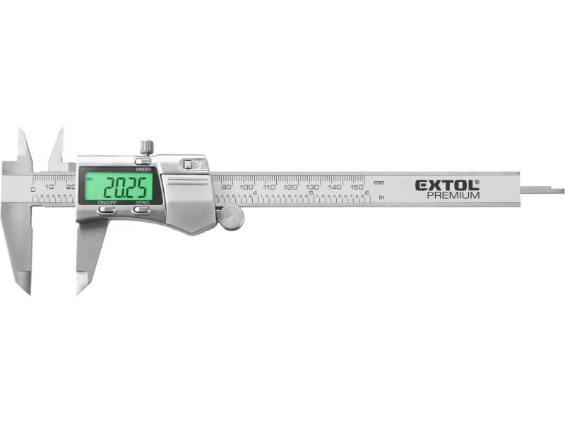 Extol Premium digitális tolómérő 0,01×150mm 8825226 termék fő termékképe