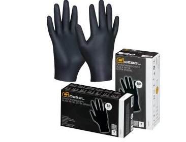 Gebol egyszerhasználatos, nitril kesztyű, púder nélkül, 80 db-os termék fő termékképe