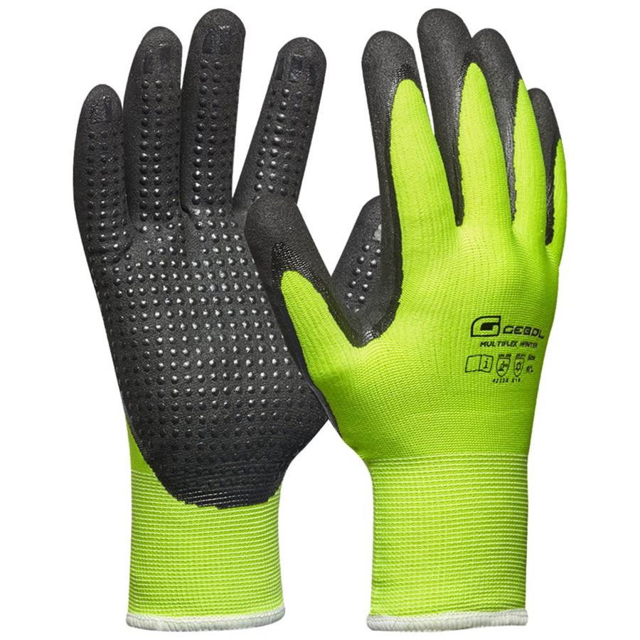 GEBOL Multi Flex Winter poliészter kesztyű, nitrill bevonattal termék fő termékképe
