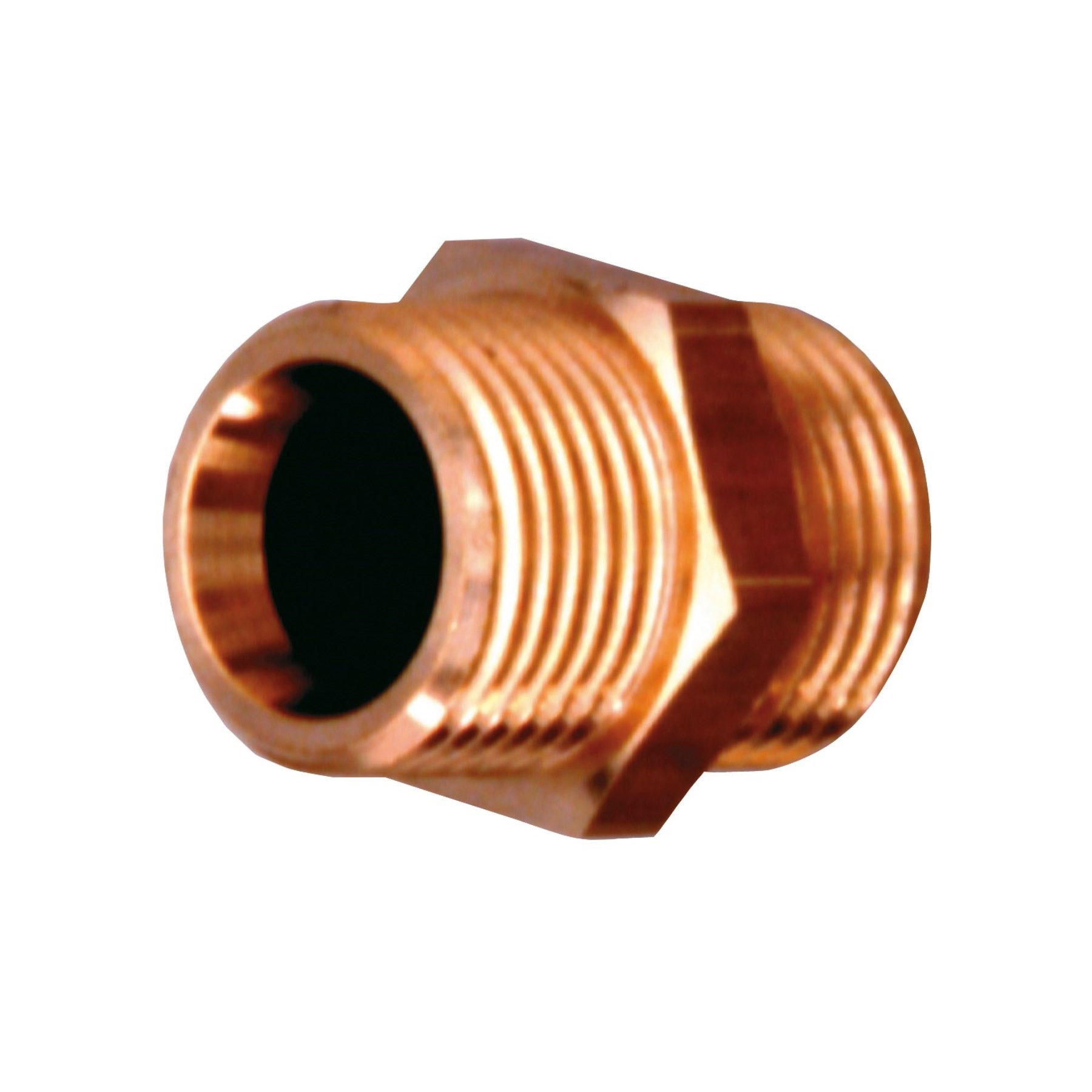 Profi Air Közcsavar külső menetes réz 1/2"x1/2" bliszteres 1107614 termék fő termékképe