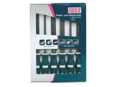 Raxx Reszelő- és Ráspolyklt., 200mm 6 részes 1166915 termék fő termékképe