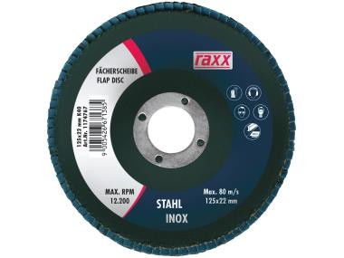 Raxx Legyezőtárcsa 125x22mm K40 1174767 termék fő termékképe