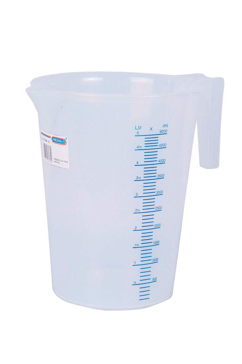 Gr-Tools Gr-Tool Mérőedény átlátszó 5 l műanyag 1052439 termék fő termékképe