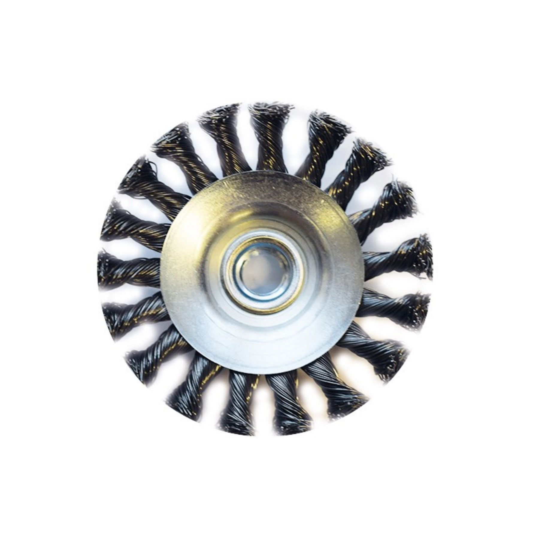 Raxx Kúpos kefe csomózott M14 DM 100mm acélhuzal 0,50mm 1247603 termék fő termékképe