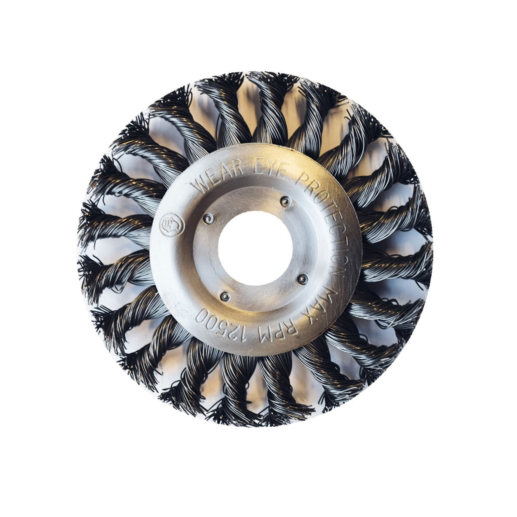 Raxx Körkefe csomózott DM 115mm furat 22,2mm Stahldr. 0,50 mm 1247613 termék fő termékképe