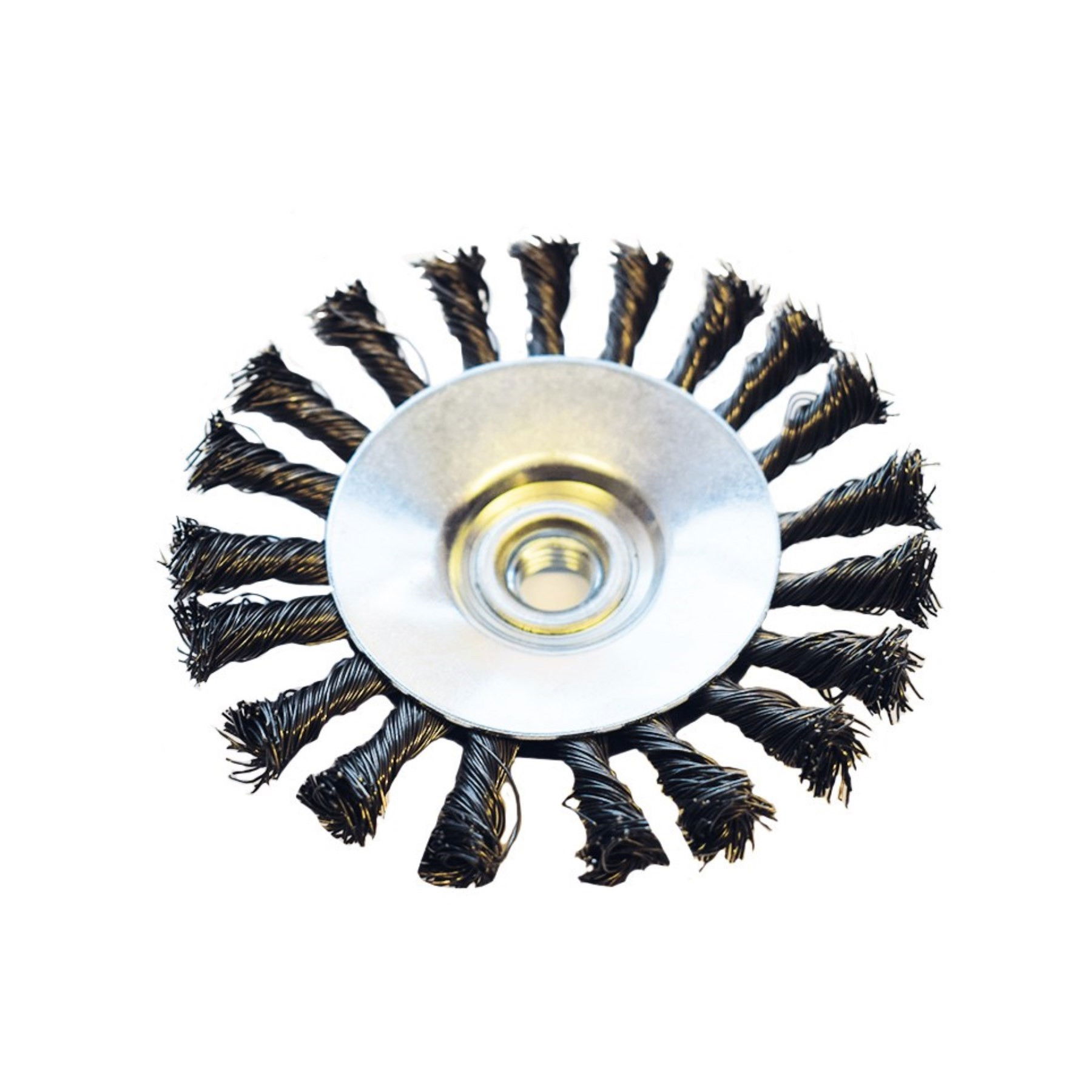 Raxx Kúpkefe csomózott M14 125mm DM 125x15mm acélhuzal 0,50mm 1247766 termék fő termékképe