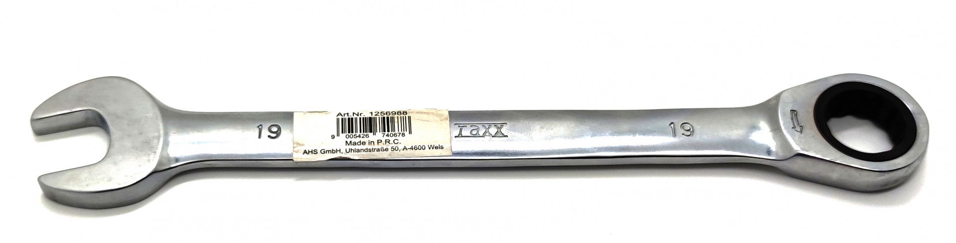 Raxx Racsnis csillag-villás kulcs 19mm 1256988 termék fő termékképe