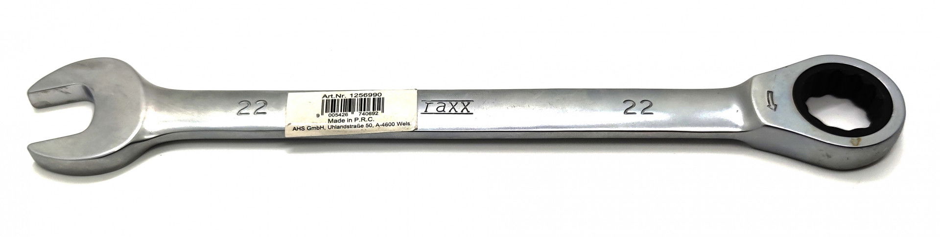 Raxx Racsnis csillag-villás kulcs 22mm 1256990 termék fő termékképe