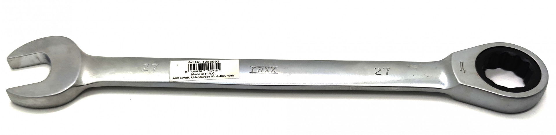 Raxx Racsnis csillag-villás kulcs 27mm 1256992 termék fő termékképe