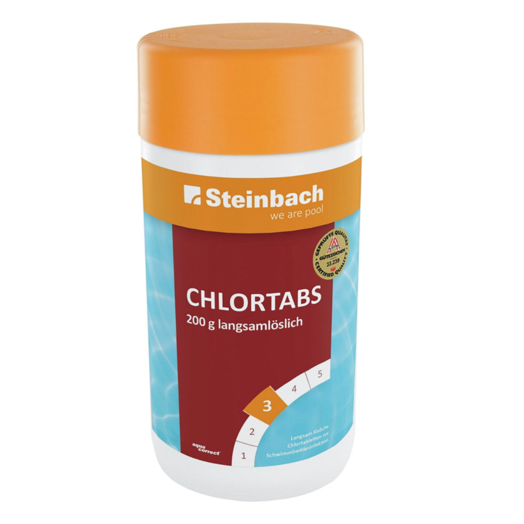 Steinbach Klórtabletta 200g 1kg  lassan oldódó 1291720 termék fő termékképe