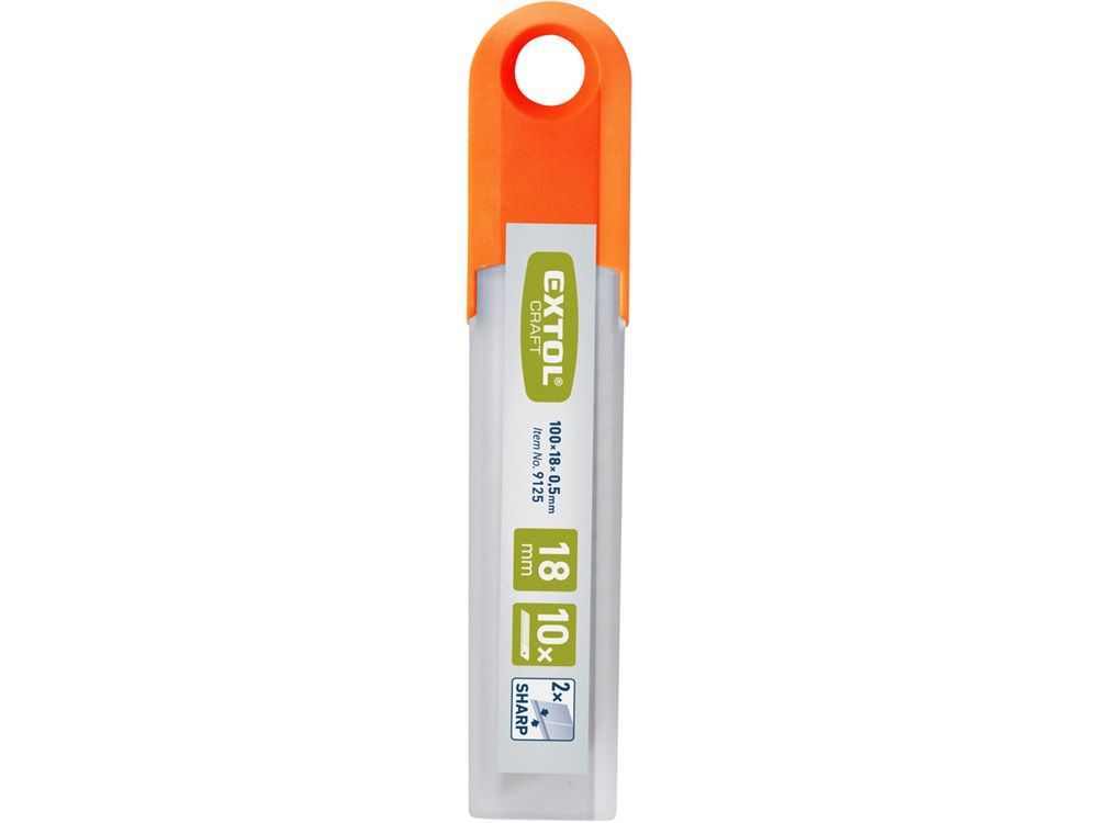 Tapétavágó penge 18mm 10db-os,törhető - 9125 termék fő termékképe