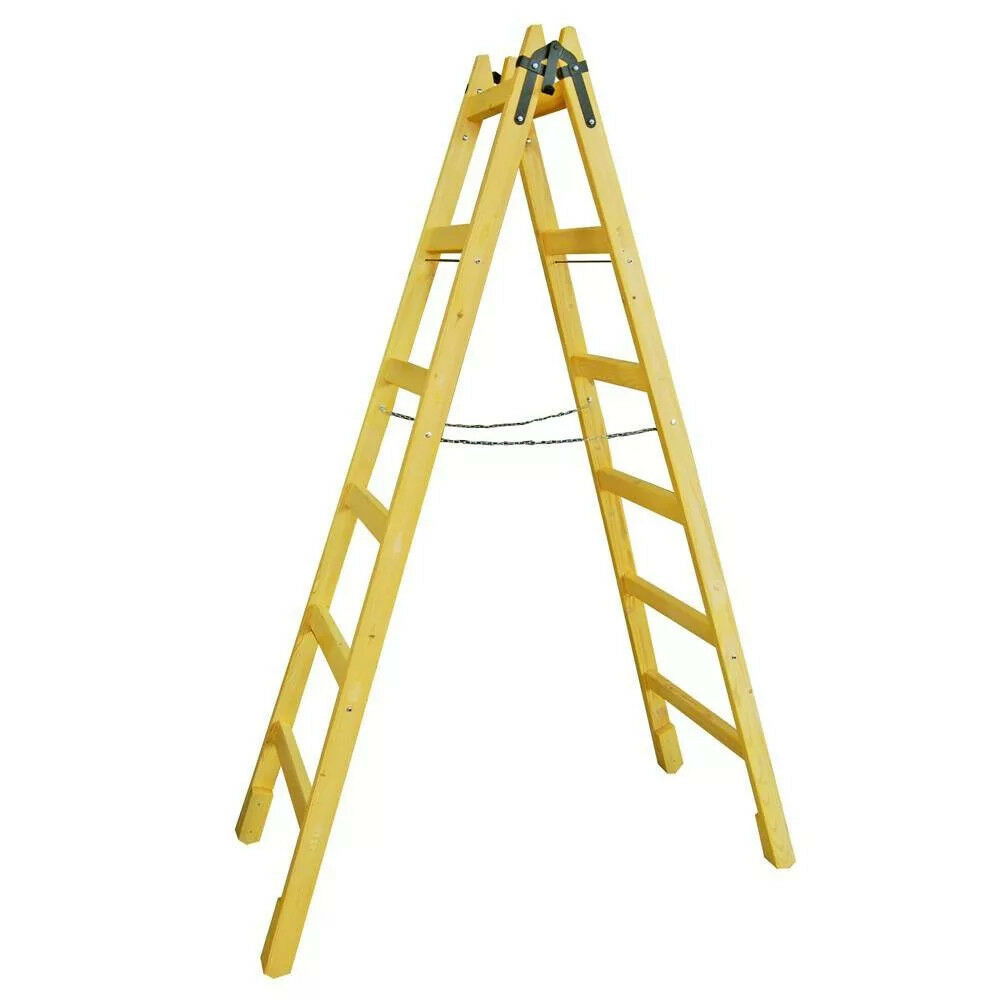 Gr-Tools Fa festőlétra 6 fokos 950718500 termék fő termékképe