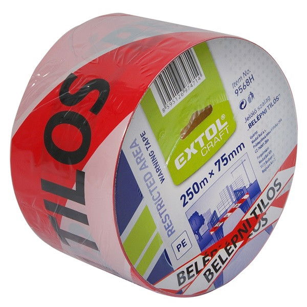 Extol Craft Jelölő szalag, 75mm×250m, polietilén termék fő termékképe