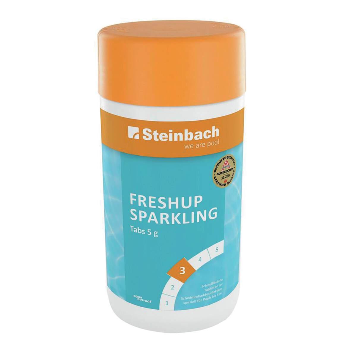 Steinbach Klórtabletta FreshUp 1kg Sparkling 5g 1279247 termék fő termékképe