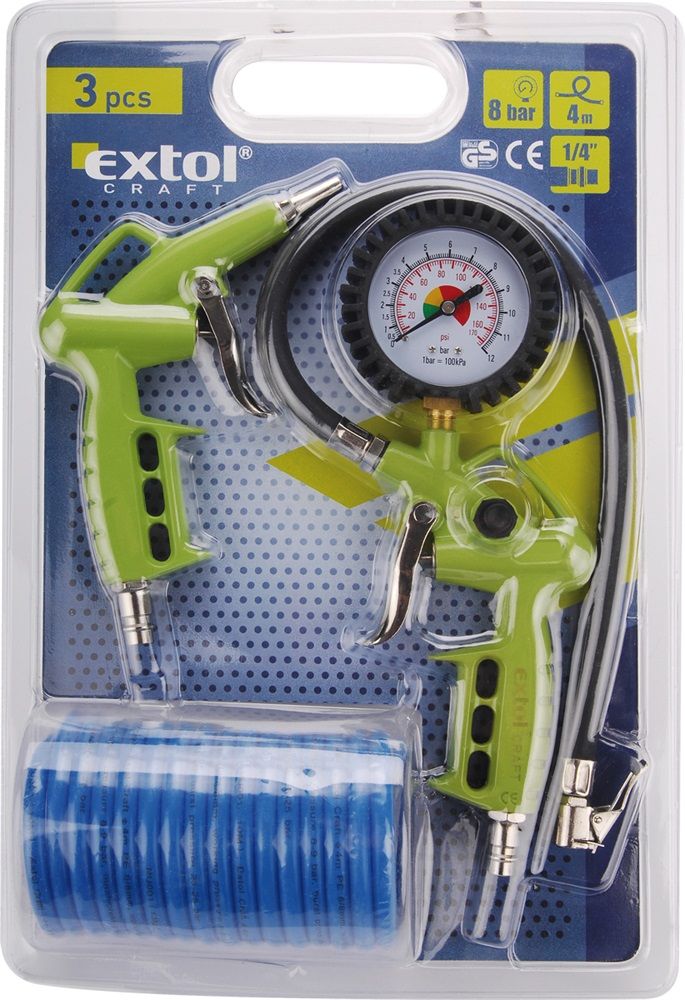Extol Craft Alap légkompresszor tartozék szett 3db-os - 99302 termék fő termékképe