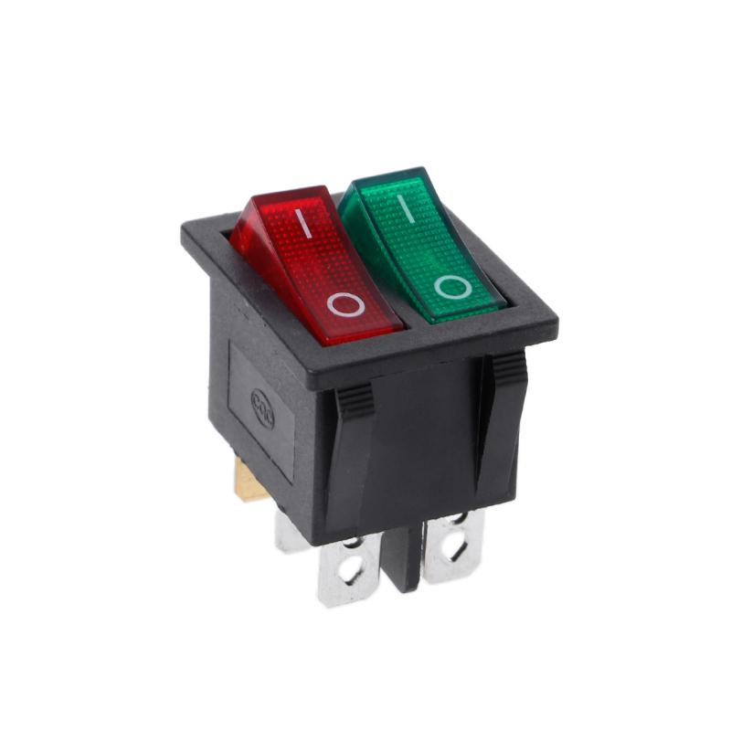 Gr-Tools Billenős kapcsoló,2állású - piros,zöld 09029P termék fő termékképe