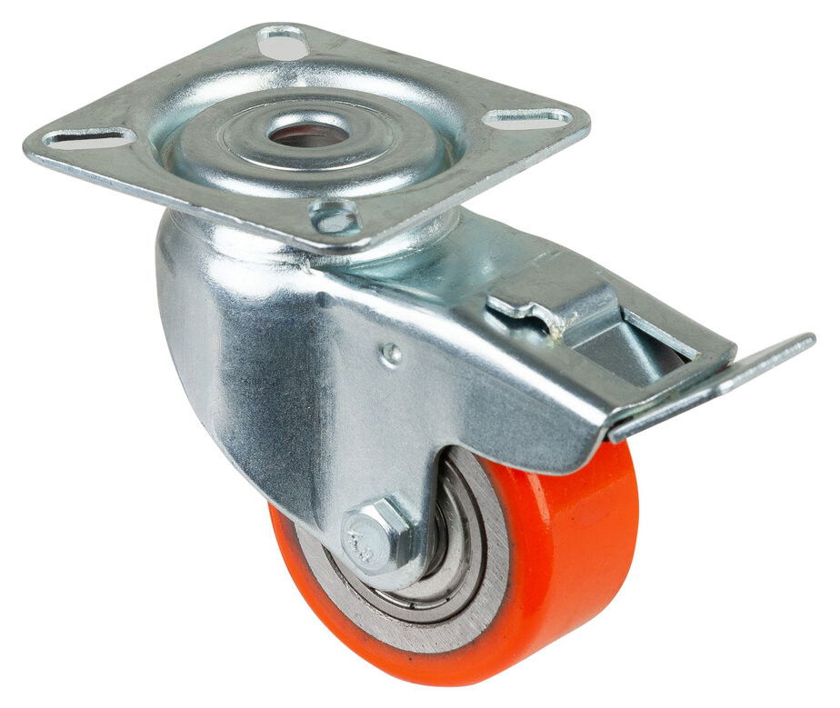 BS-Rollen Mini tekercs forgó görgő fékkel A620.C10.050 termék fő termékképe