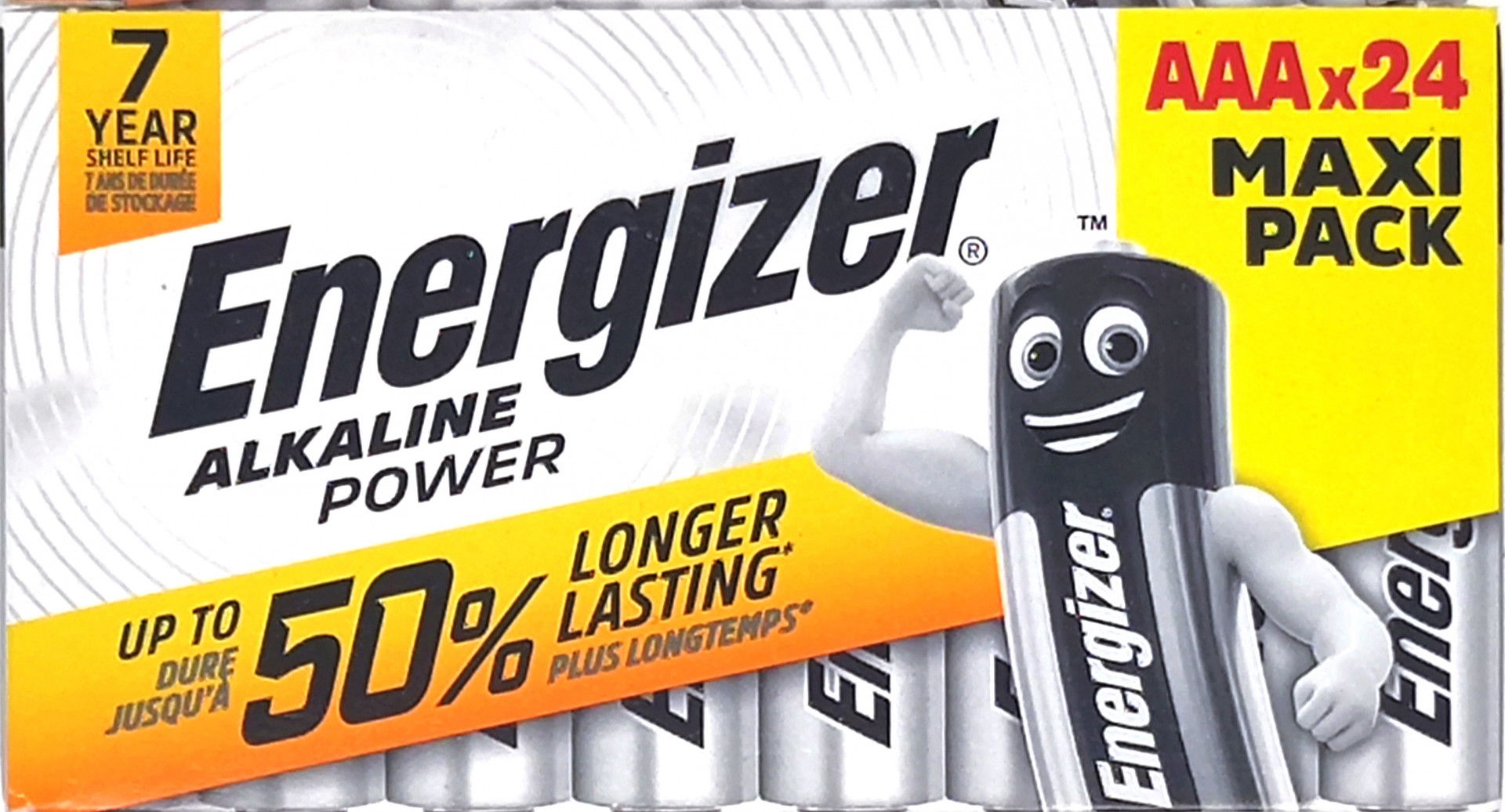 Energizer Alkaline Power elem AAA-LR03 24db/cs termék fő termékképe
