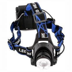 Entac Fejlámpa Fókuszálható 5W Alu  (EHL-ZOOM-5W-ALU) termék fő termékképe