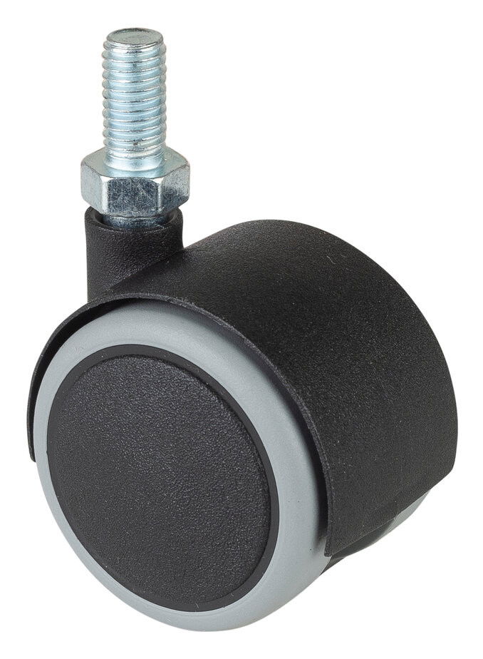 BS-Rollen Műanyag dupla forgó görgő F76.040.G08 termék fő termékképe