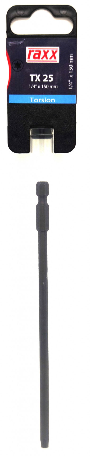 Raxx Bit TX 25 1/4" 150mm Torsion termék fő termékképe