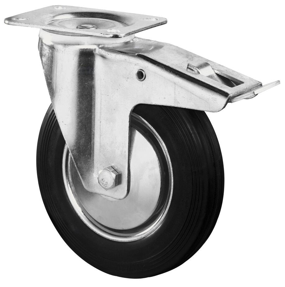 BS-Rollen Szállítóhenger forgó görgők teljes zárral L420.B55.126 termék fő termékképe