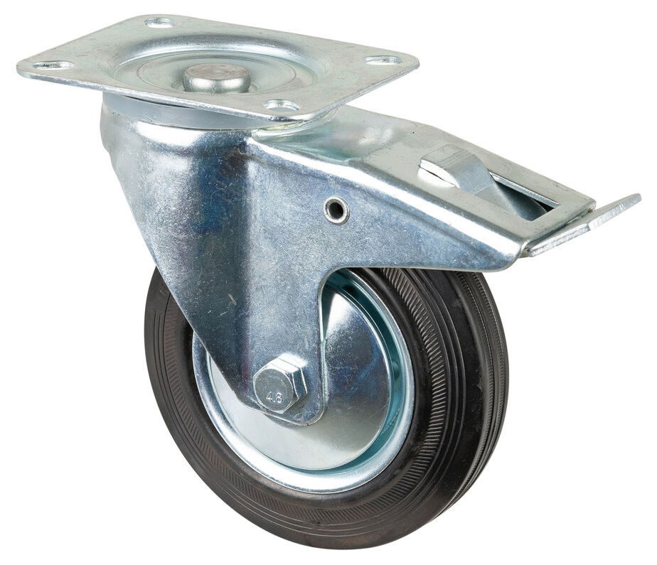 BS-Rollen Szállítóhenger forgó görgők teljes zárral L420.B55.161 termék fő termékképe