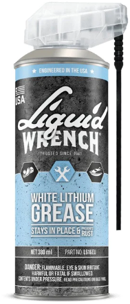 Liquid wrench Zsírzó spray fehér lítiumos 380ml L616EU termék fő termékképe