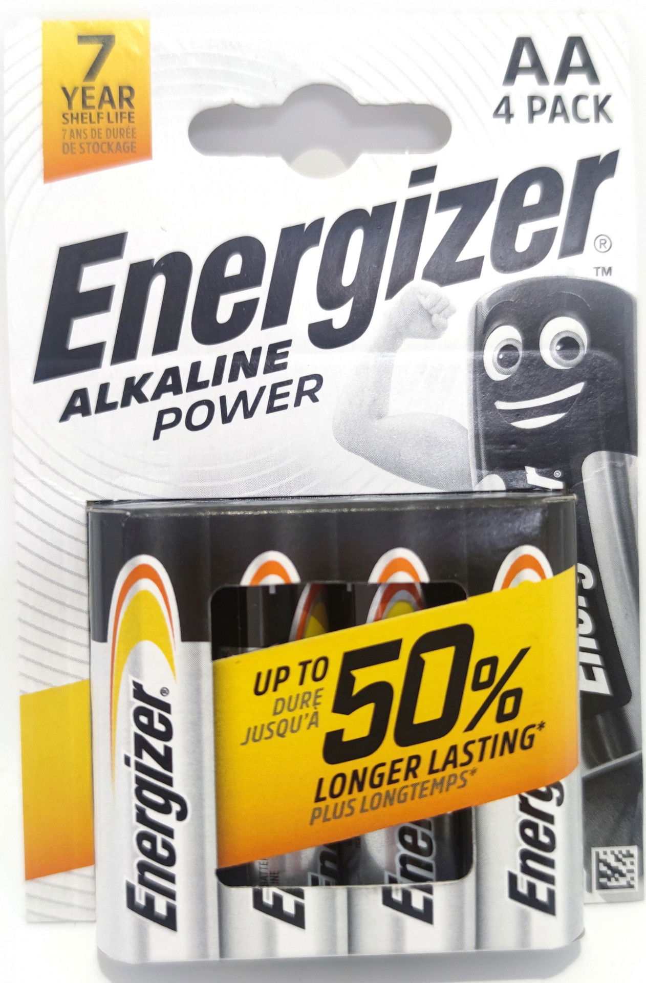 Energizer Alkaline Power elem AA 1,5V  LR6 4db/cs termék fő termékképe
