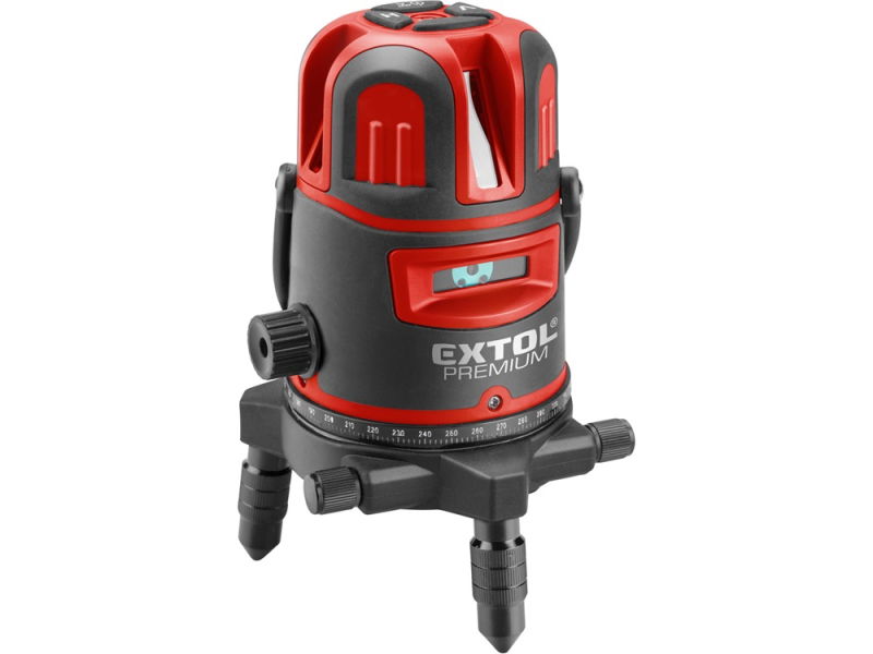Extol Premium Automatikus lézeres vízszintező zöld 1h4v6d 8823312 termék fő termékképe