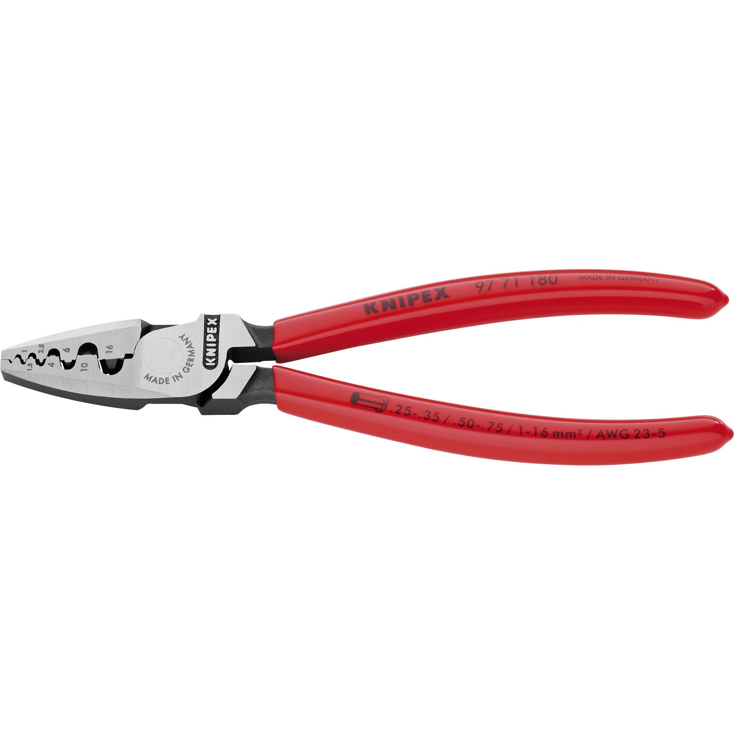 Knipex Véglezáró fogó 180mm 1022449 termék fő termékképe
