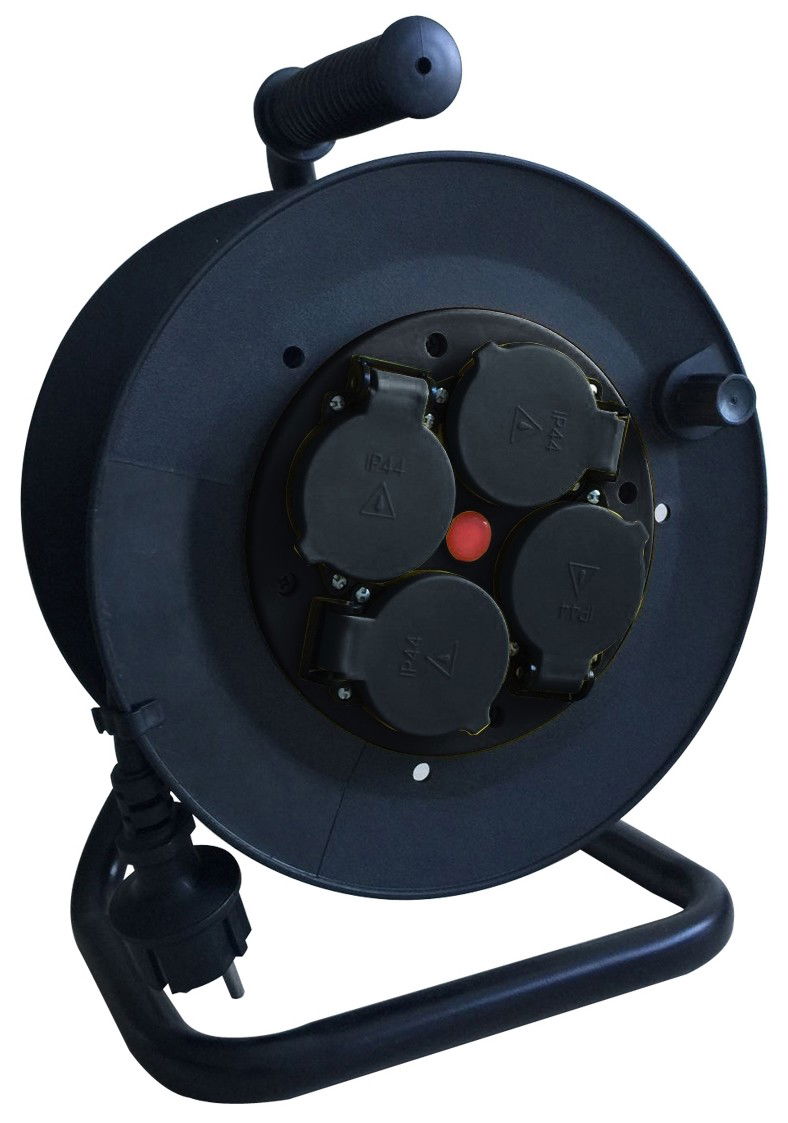 Entac Kábeldobos Hosszabbító 4 foglalat IP44 3G2.5mm2 40m 4369 termék fő termékképe