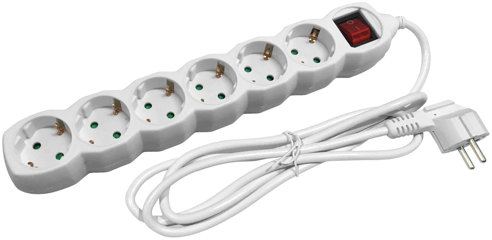 Entac S1 Elosztó 6 Foglalat Kapcsolóval 3m 3G1.5 termék fő termékképe