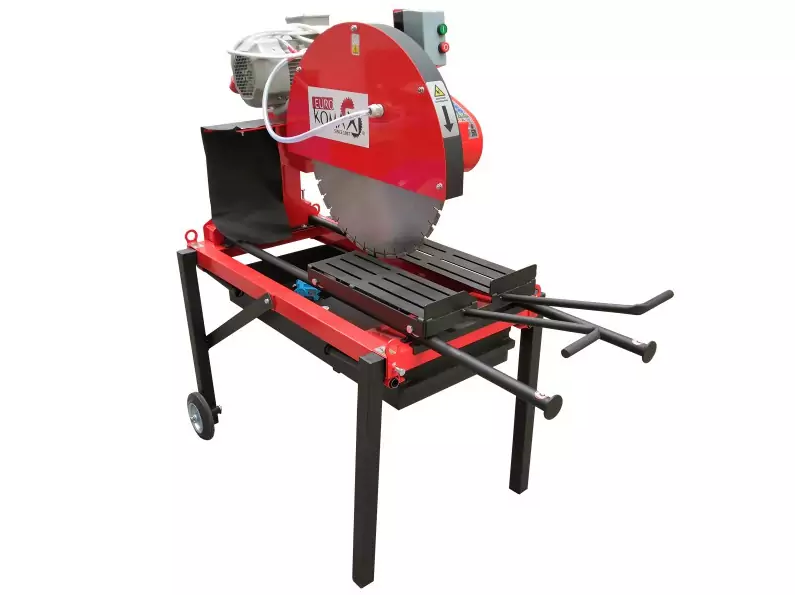 EUROKOMAX MS400 téglavágó, 230V-2,2kW motor, max 130mm vágás +Ajándék gyémánttárcsa! termék fő termékképe