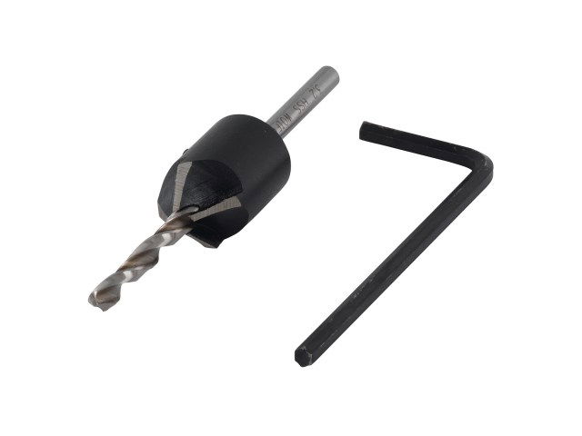 Wolfcraft Elő-fúró süllyesztővel, átm. 3,2mm süllyesztő átm. 12mm 1256378 termék fő termékképe