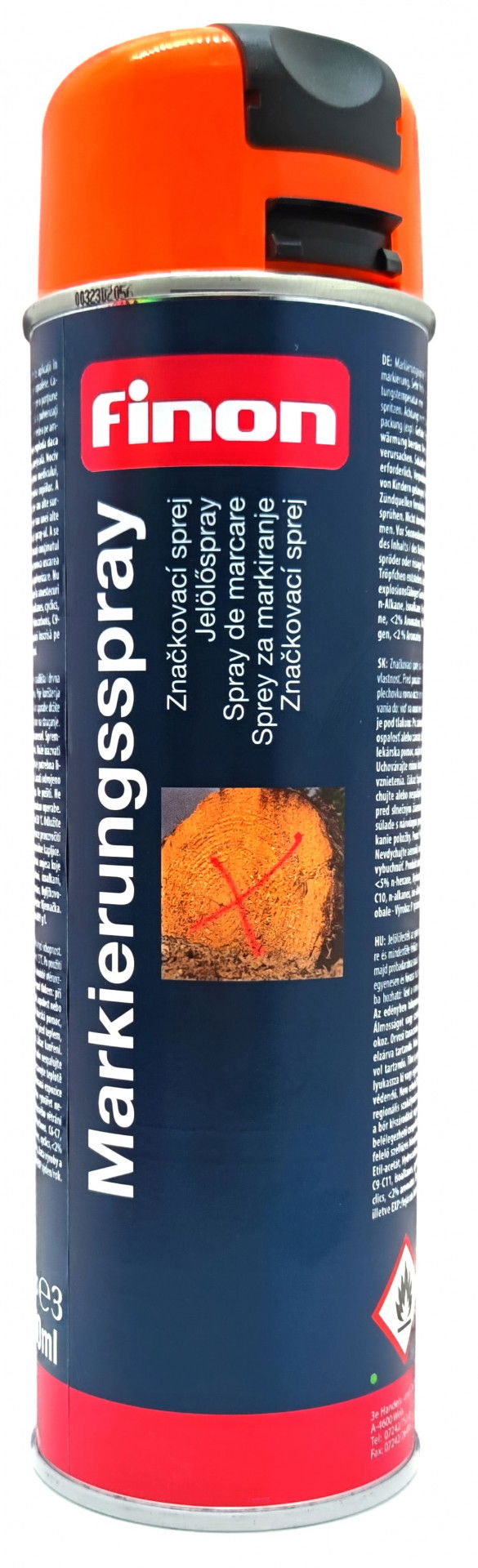 Finon Jelölőspray narancs 500ml (1135830) termék fő termékképe