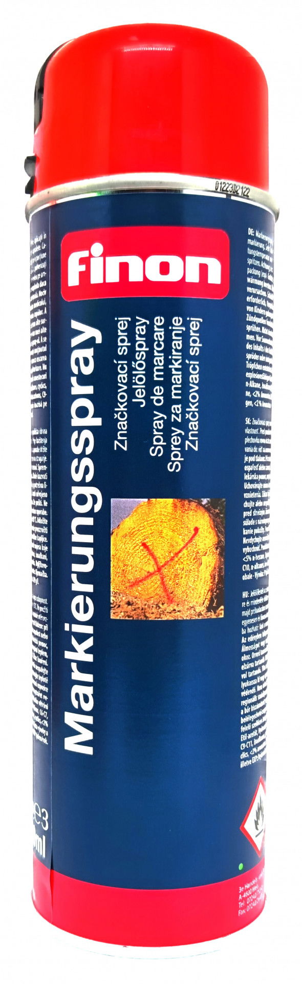 Finon Jelölőspray piros 500ml (1135826) termék fő termékképe