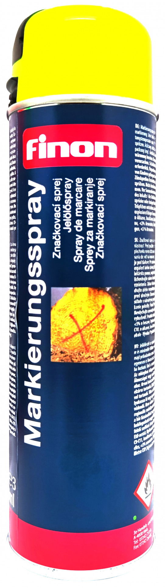 Finon Jelölőspray sárga 500ml (1135828) termék fő termékképe