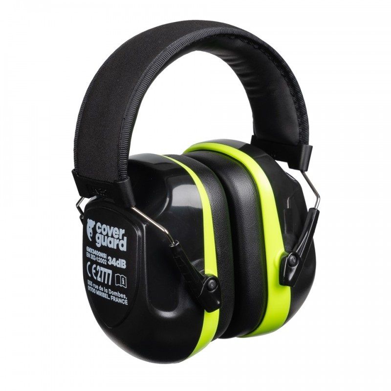 Coverguard Fültok mx340( SNR34dB) fekete/sárga termék fő termékképe