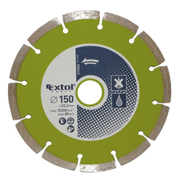Extol Craft Gyémántvágó szegmenses 150x22,2mm 108613 termék fő termékképe