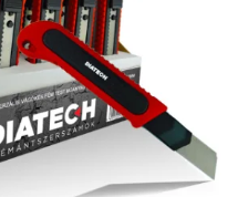 Diatech Tapétavágó kés,műanyag fogórész,fém sík 18mm DTV termék fő termékképe